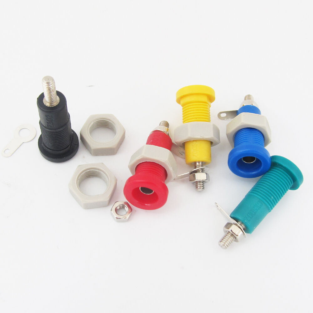 1set 5 colors 3.5mm Banana Female Socket Binding Post 3.5mm Terminal Probes