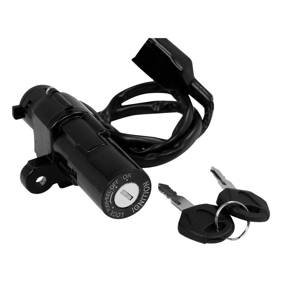 Motorcycle Ignition Switch Lock Keys Set Fit For Yamaha YZF-R3 2015-2018 17 16
