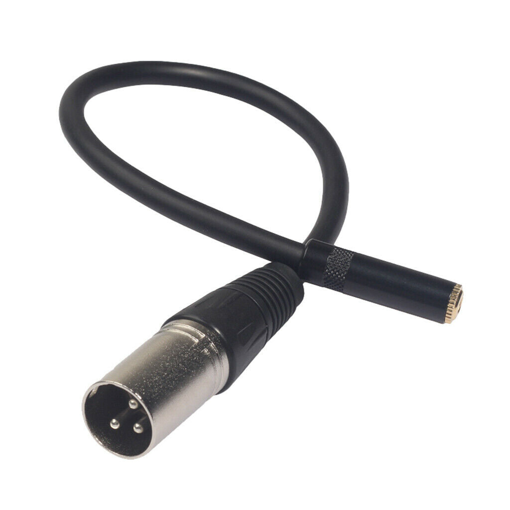 4X RCA/XLR Female to XLR Male XLR Headphone Cable Adapter Audio Line 30cm A