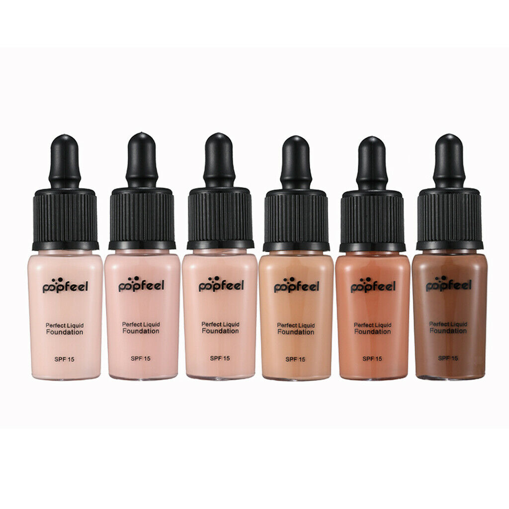 3 Colors Face Makeup Foundation Concealer Liquid for Blemish Dark Circles #1#2#4