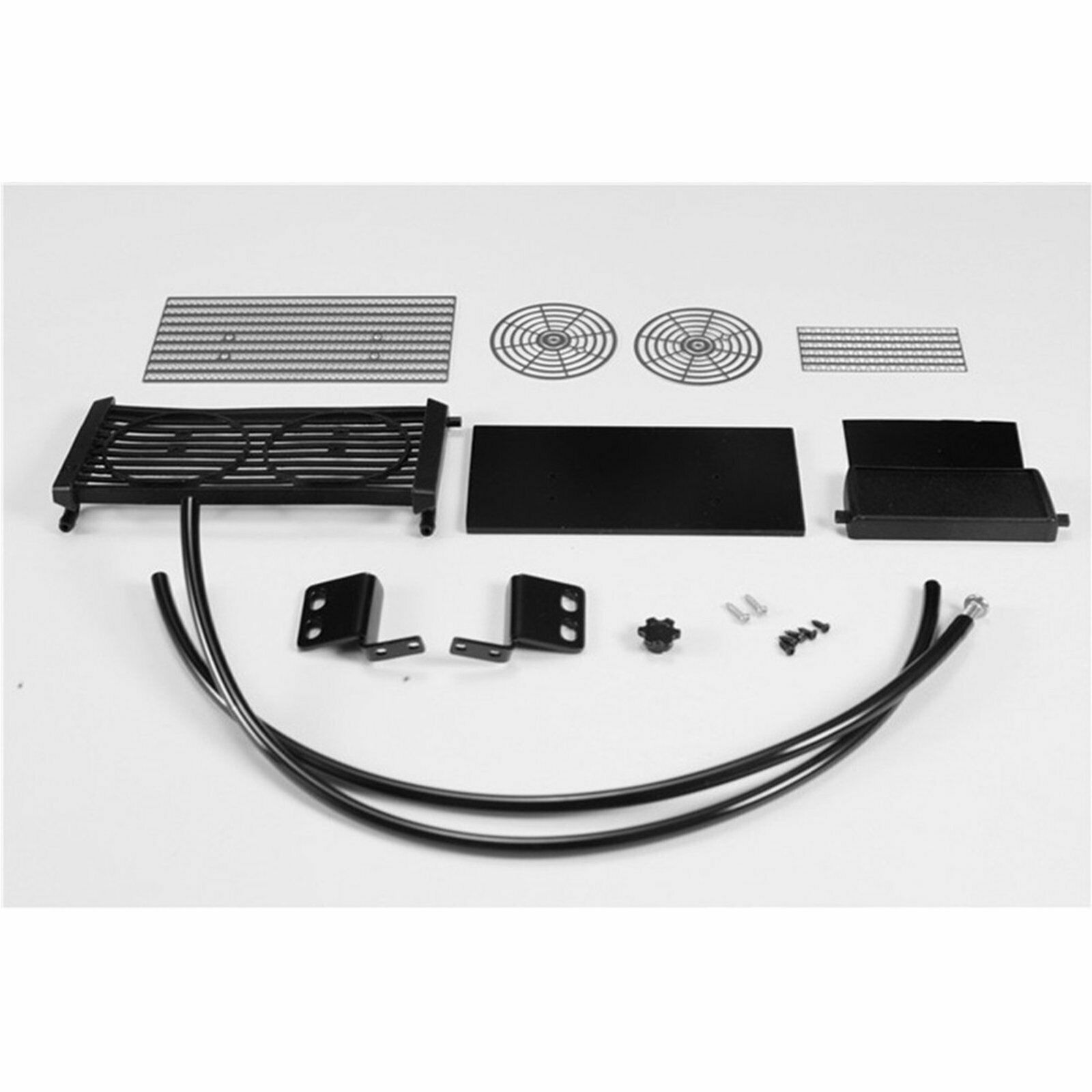 Water Tank Cooling Box Radiator Tank V8 Engine for 1/10 Traxxas TRX4 Crawler