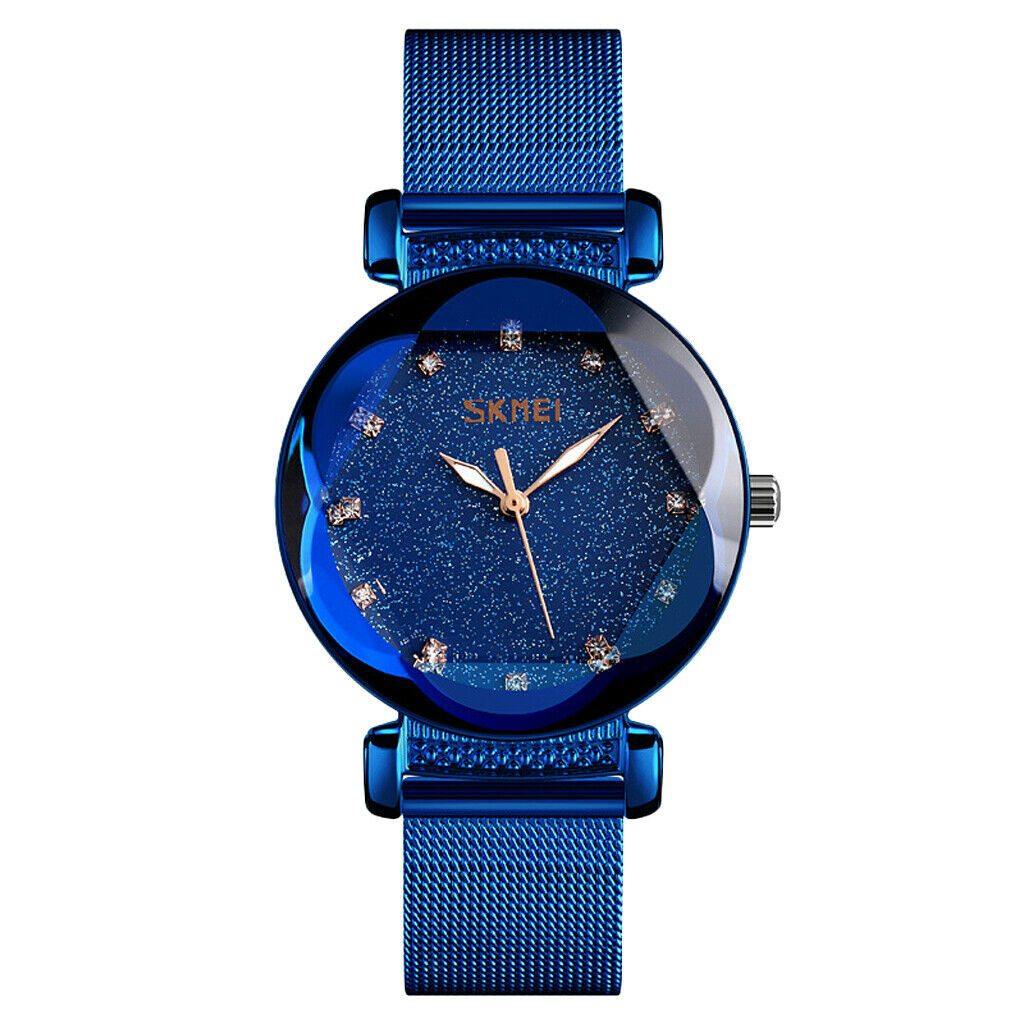 Star lady watch quartz watch electronic watch Blue