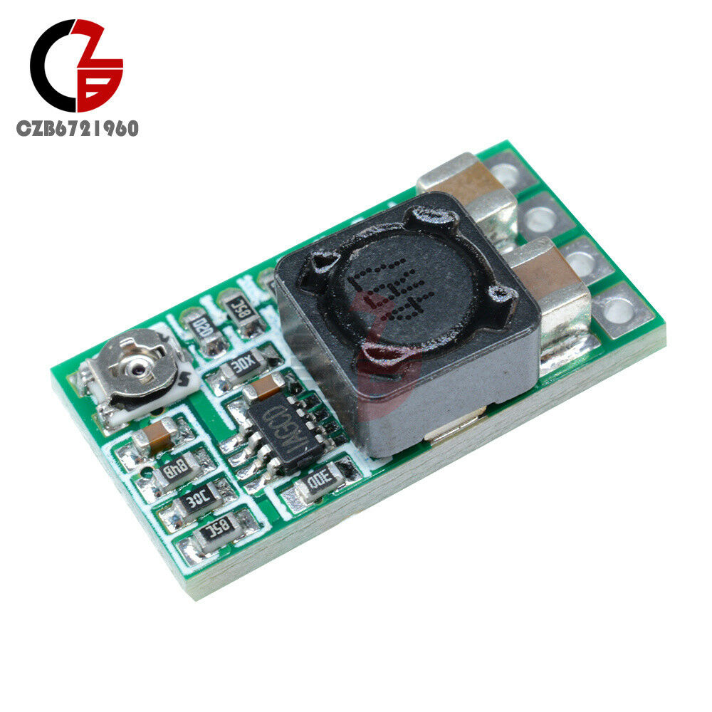 2PCS DC-DC 12-24V to 5V 3A Adjustable Step down Power Module Buck Mini Converter