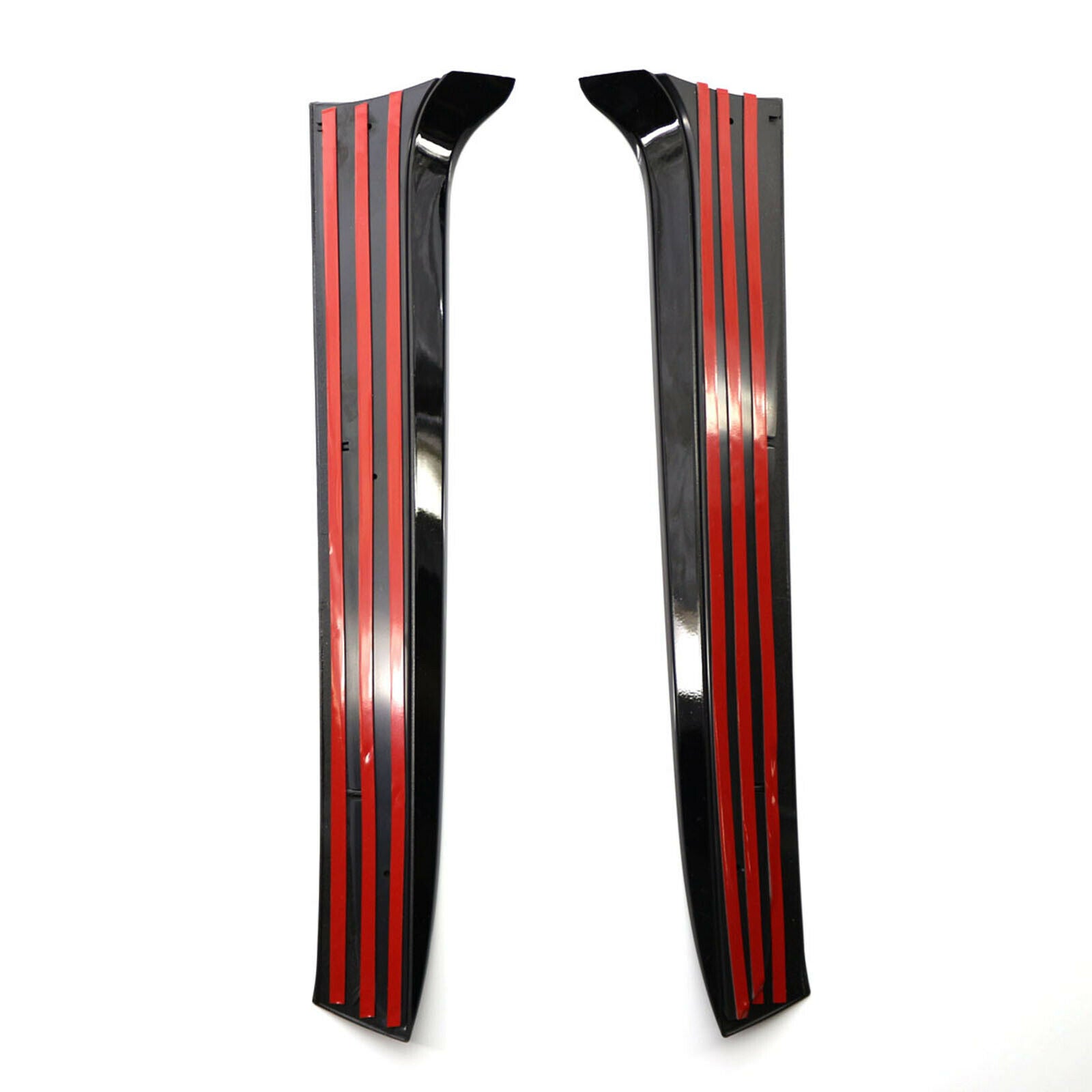 2x 2Pcs rear window spoiler fenders for VW Golf 7 R Variant Wagen Gloss
