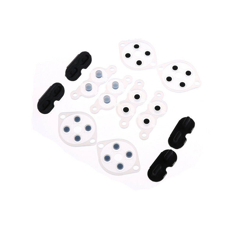 4 Sets Replacement Silicone Conductive Buttons Pads For Nintendo NES Controller