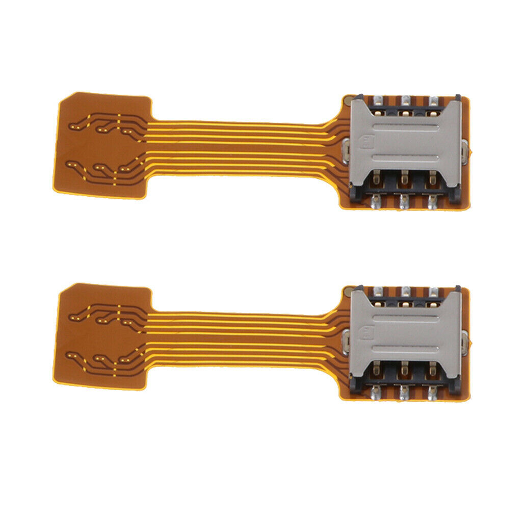 2x TF Card Extender Adapter Takes Place Directly In The Dual SIM Slot
