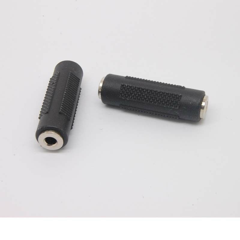 3.5mm Female to 3.5mm Female Jack Audio Adapter Coupler Connector Adaptor kd