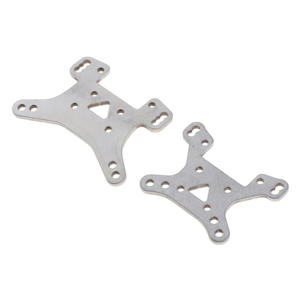 2Pcs RC Car Metal Front Rear Shock Tower for Wltoys 144001 1/14 RC Car Accessory