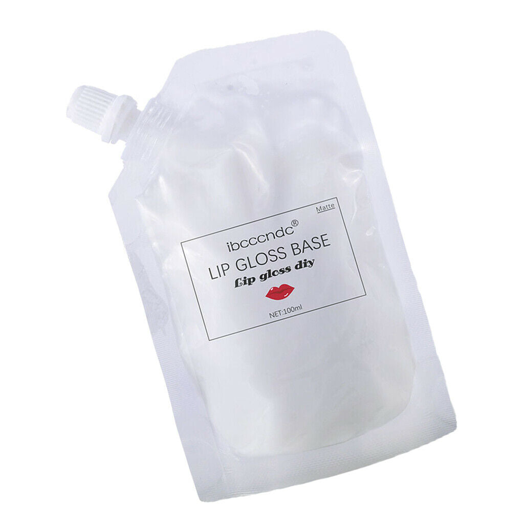 2Bags Clear Handmade Makeup Lip Gloss Base Moisturizing Lotion DIY Gel Oil