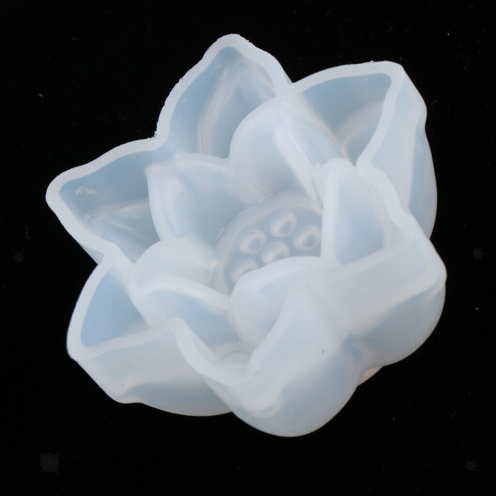 Lotus Silicone Mold Cake Decor Mould Chocolate Baking Mold Jewelry Making