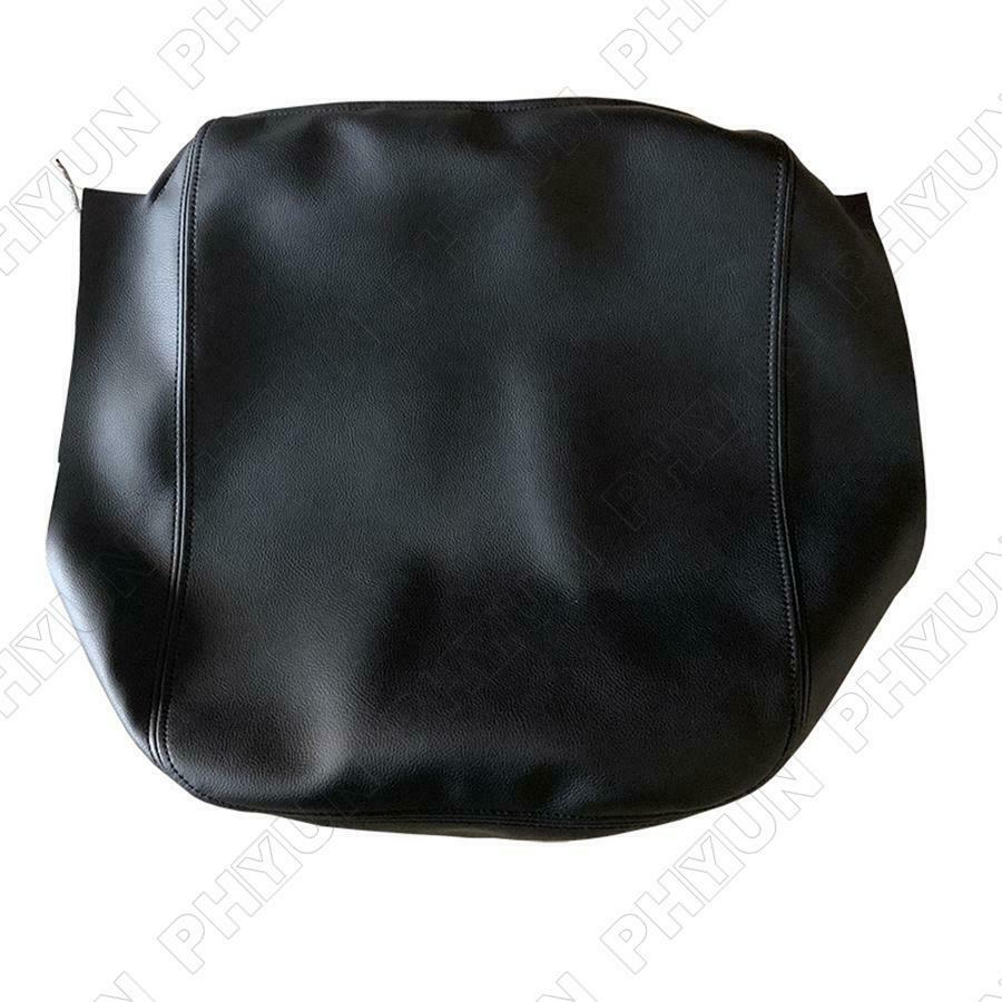 Black Leather Center Console Armrest Cover For Dodge RAM 1500 2500 3500 2002-08