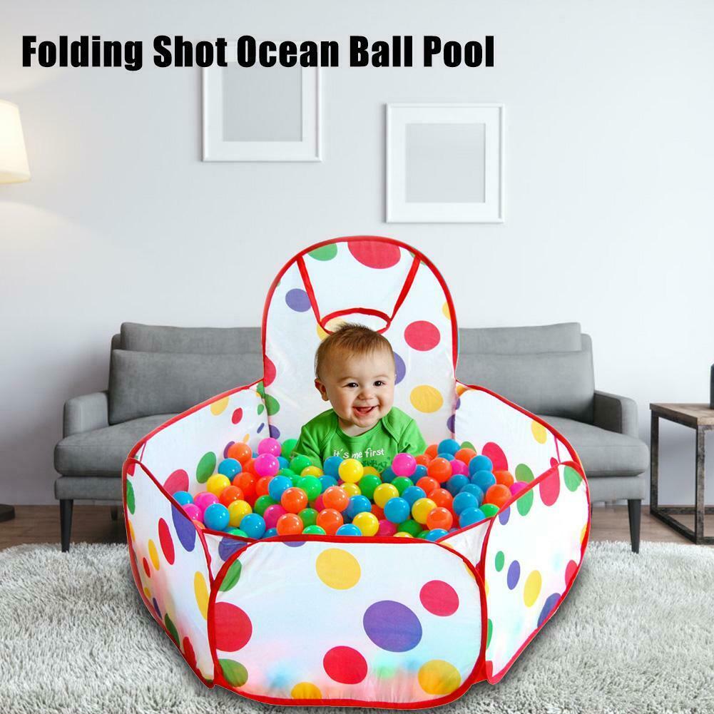 Baby Children Kids Outdoor Indoor Playing House Tent Pool+25pcs Ocean Balls @