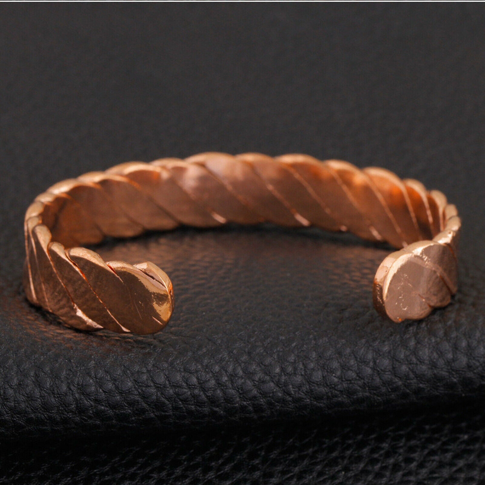 Pure Copper Magnetic Therapy Healing for Arthritis Pain Relief Bangle Bracelet