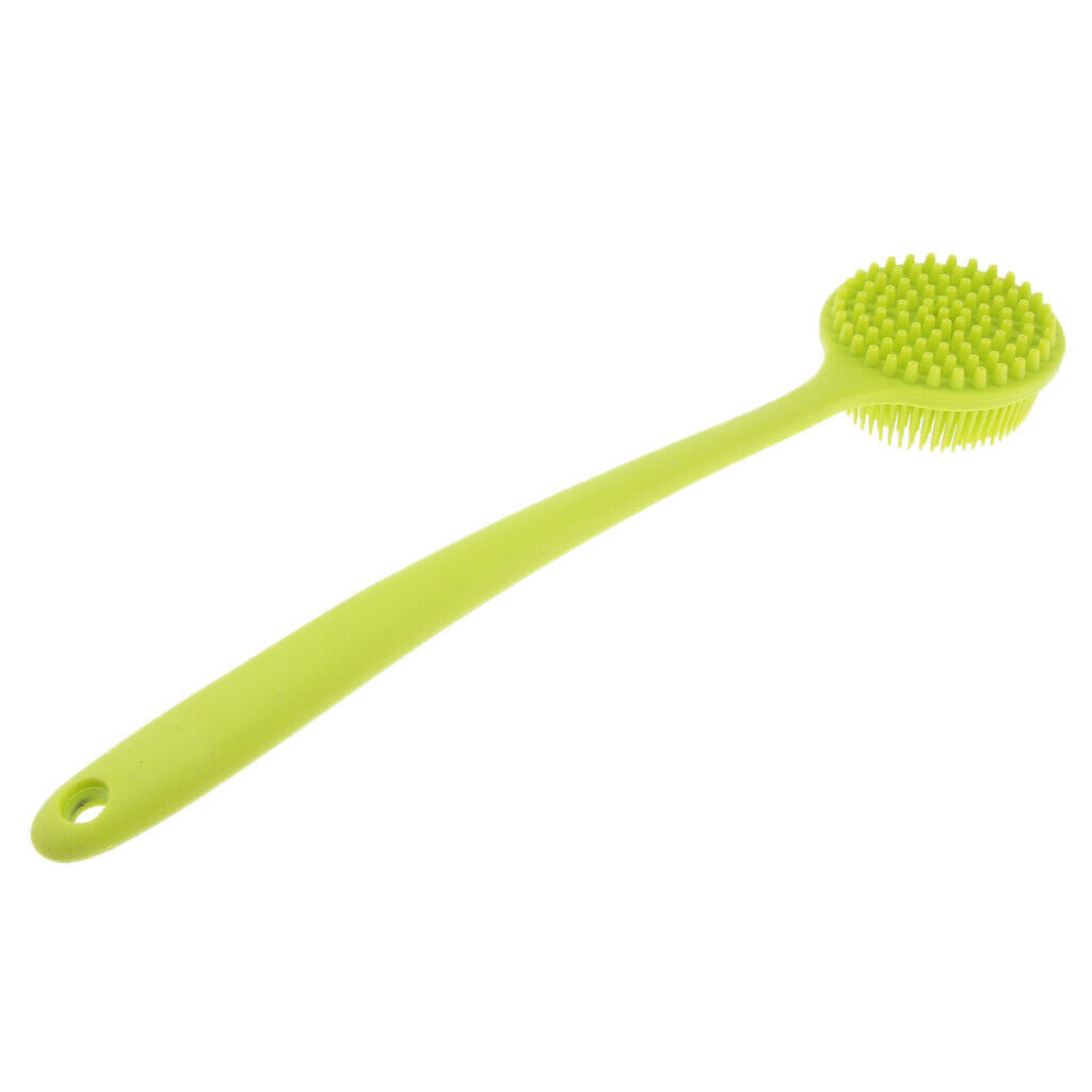 Silicone Bath Body Brush Back Scrubber Shower Brush for Elderly Children
