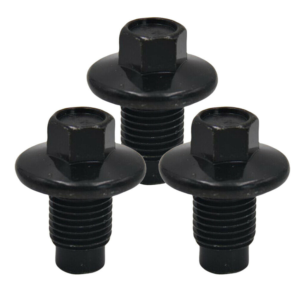 3x Nuts M14 x 1.5mm Oil Drain Sump Plug Screw for Ford Fusion Focus C-Max