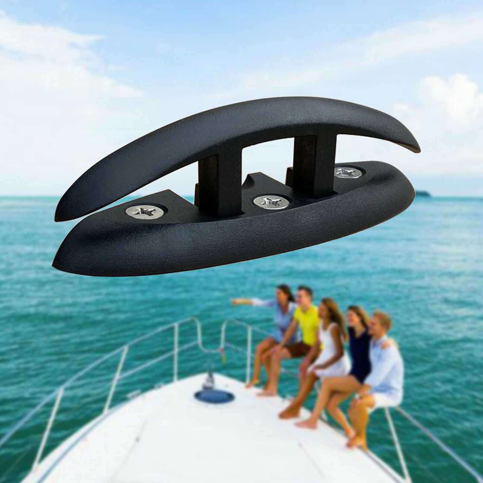 Nylon Boat Flip Up Folding Pull Up Cleat Deck Marine Kayak accessories