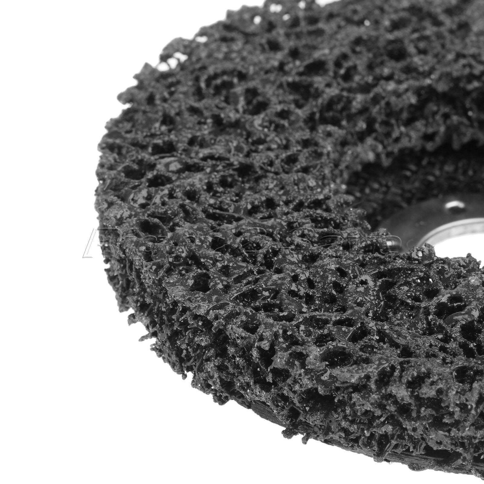 5X 115mm Abrasive Polishing Wheel Black Diamond Grinding Disc Removal Wood Metal