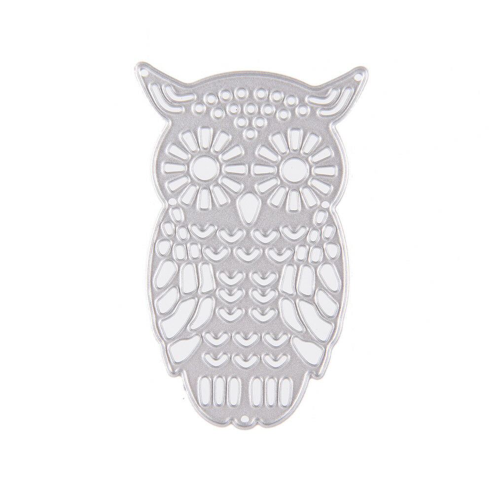 Owl Metal DIY Cutting Dies Stencil Scrapbook Album Paper Card Embossing Cr.l8