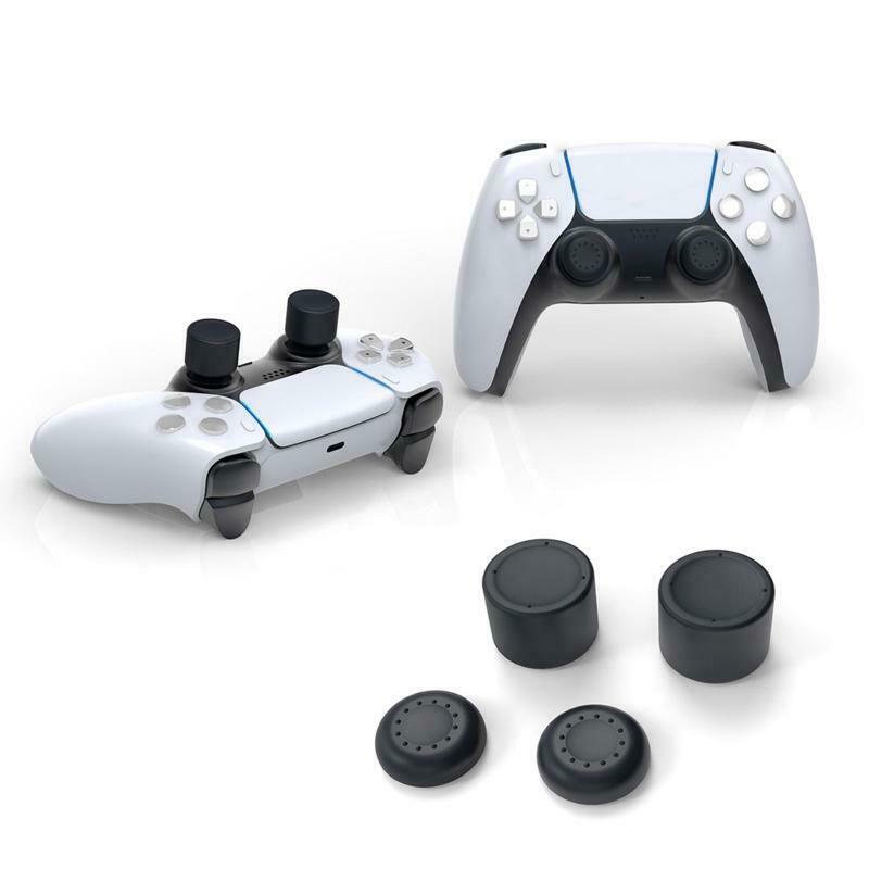 4in1 Thumb Stick Grip Cap Joystick Cover Silicone Rocker Cap For PS5 Controller