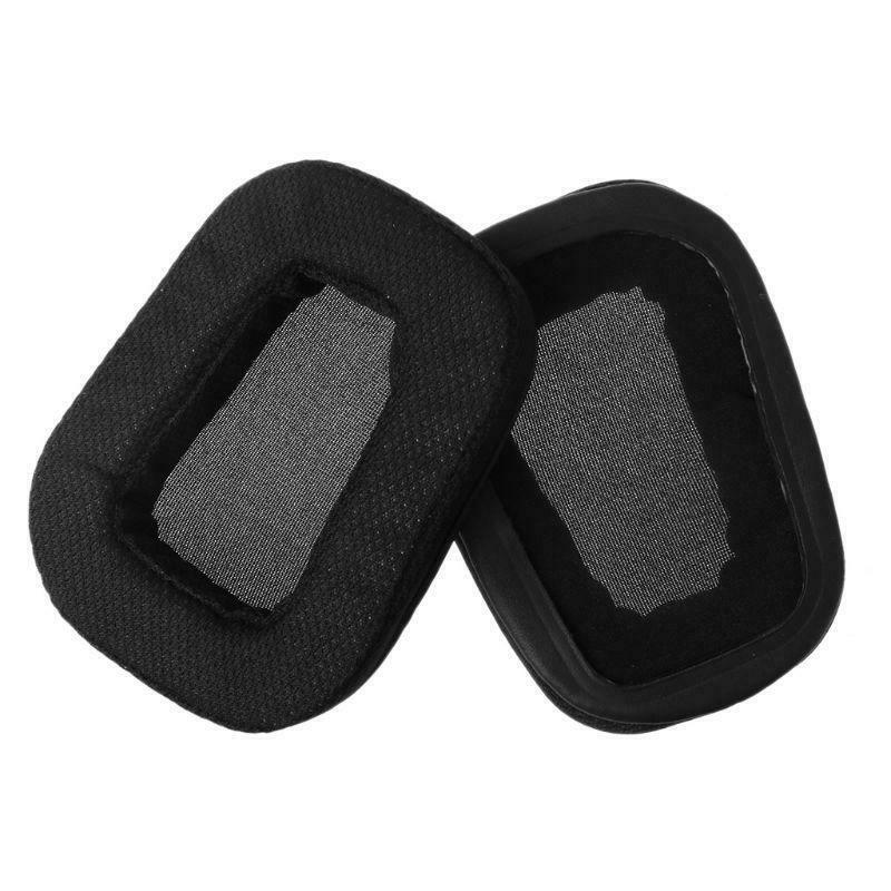 1Pair Replacement Earpads Ear Cushion for Logitech G933 G633 Artemis Spectrum