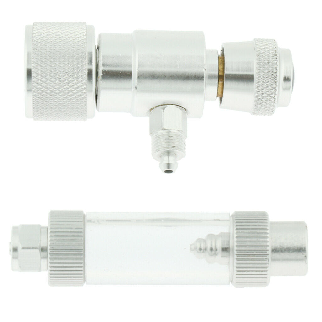 CO2 Regulator Aquarium Solenoid Valve Bubble Counter Plant Grow System for Fish