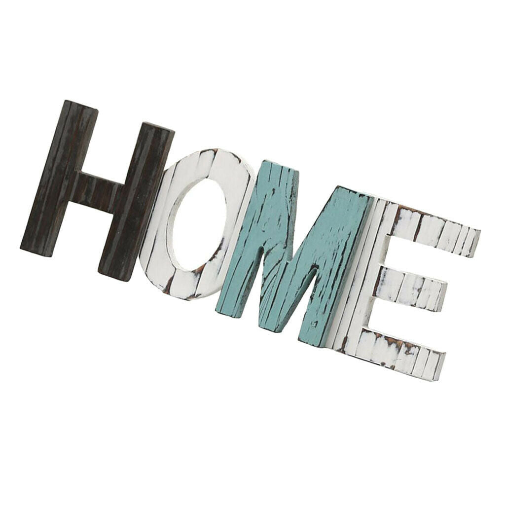 Home '' Wood Schiftzug Stand Deco Letter