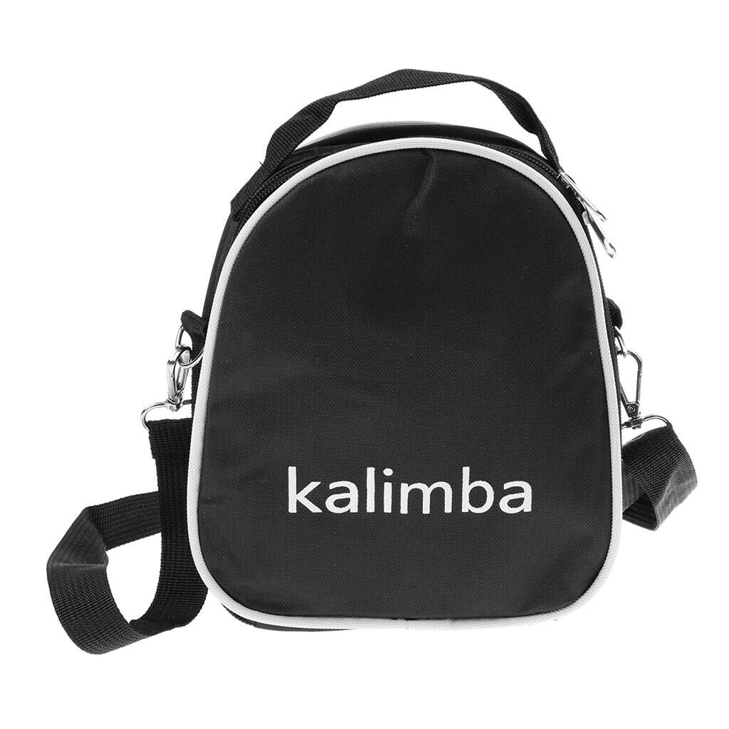 Thumb Piano Shoulder Bag Kalimba Musical Instrument Parts Black Bag