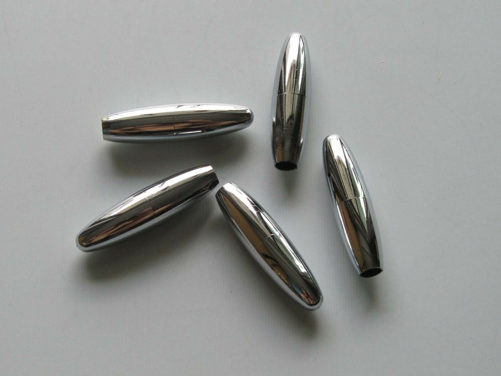 5x ST Strat Guitar Tremolo Trem Arm Tip Whammy Bar Cap Chrome