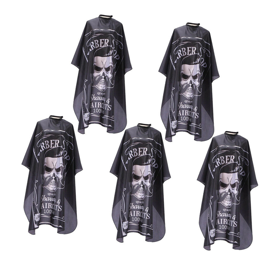 5x Barber Shop Cape Premium Home Haircutting Gown Hairdressing Perming Apron