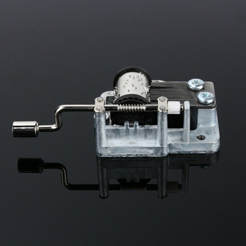 18 Tones Music Box Movements Set DIY Play Hand Crank Music Box Caskets For Girl