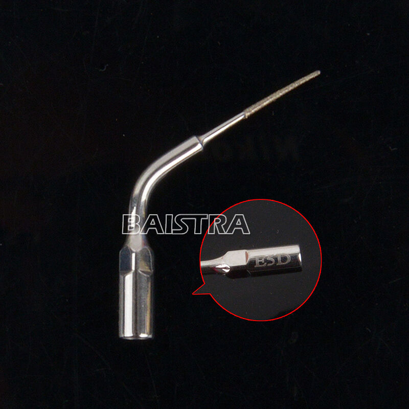 5 X Dental Endo Diamond Tip E5D fit Woodpecker EMS Ultrasonic Scaler Handpiece
