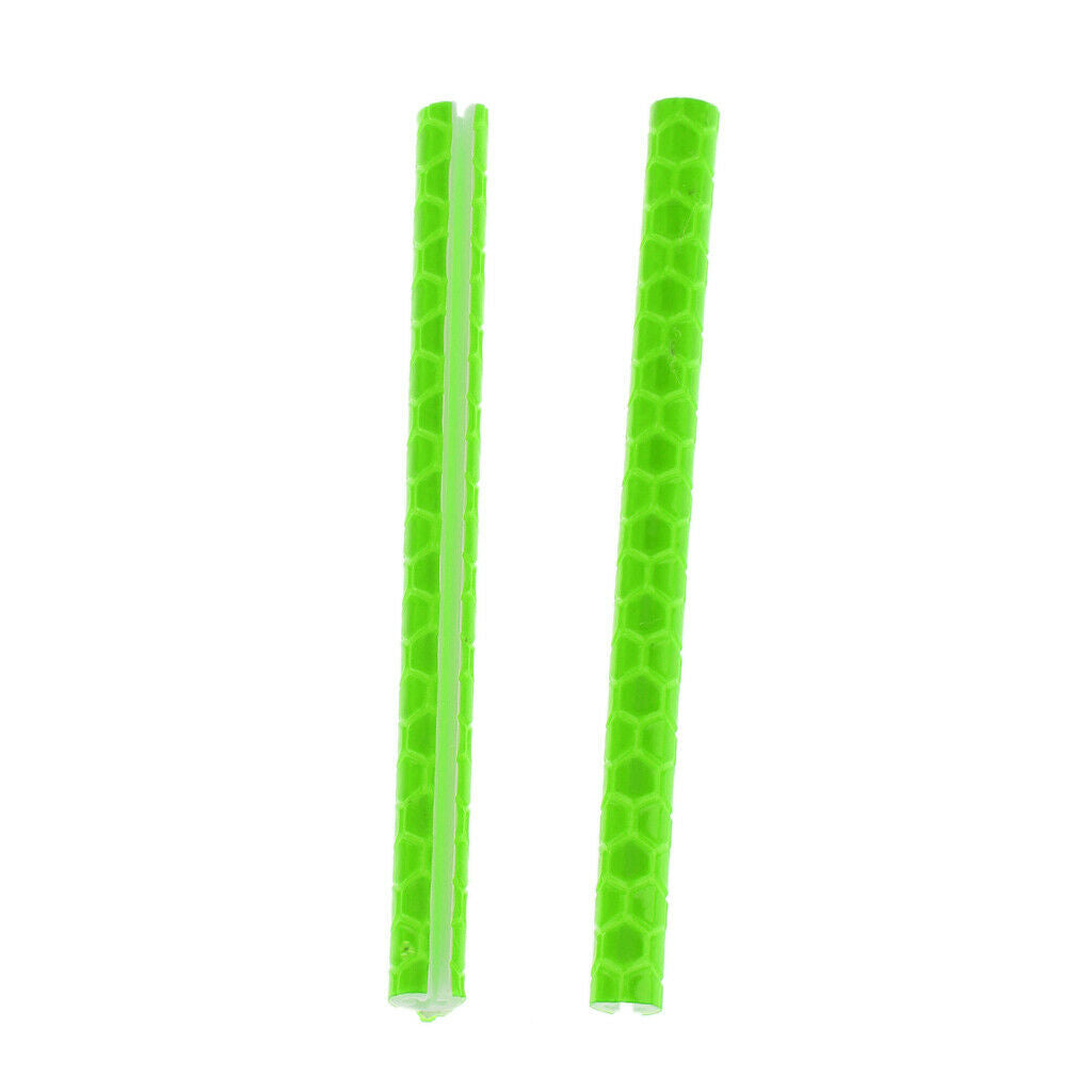 24 Pcs  Spoke Warning Reflective Tube Clip Bike Reflector Wheel Lamp