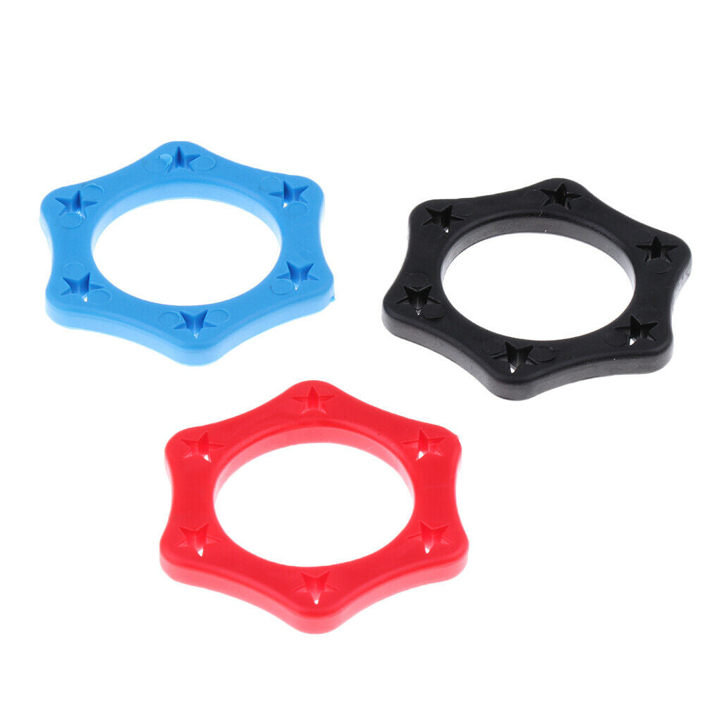 Microphone Slip Anti-Rolling Protection Ring Mic Ring + Black Mic Cover