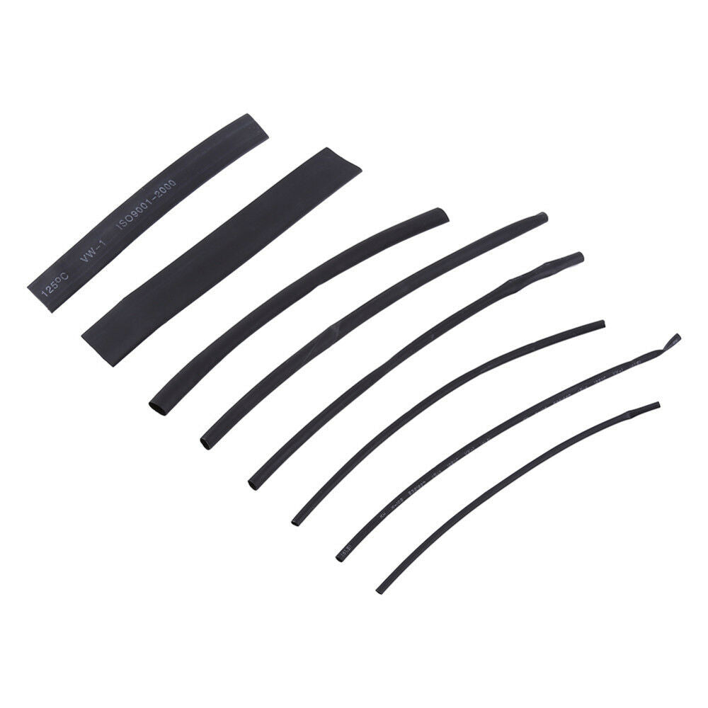 Heat Shrink 1mm - 10mm 2:1 Black Colours Tubing Tube Sleeving