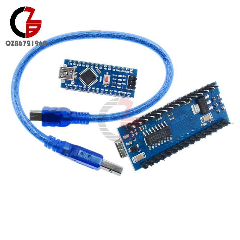 ATmega328P-AU Nano V3.0 USB 16M 5V CH340G Micro-Controller Board For Arduino