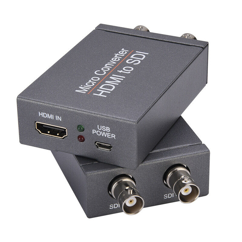 HDMI To SDI Converter Adapter Coax Coaxial Cable Cord Video Audio Extender 1080P