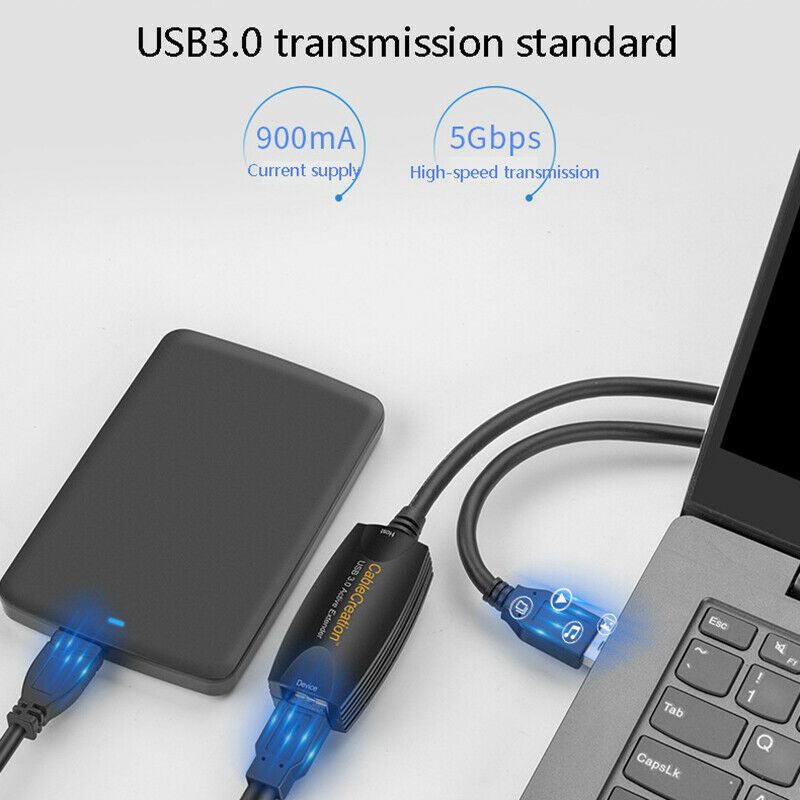 CableCreation USB3.0 Extension Cable Male to Female Signal Amplifier SurveillaJ3