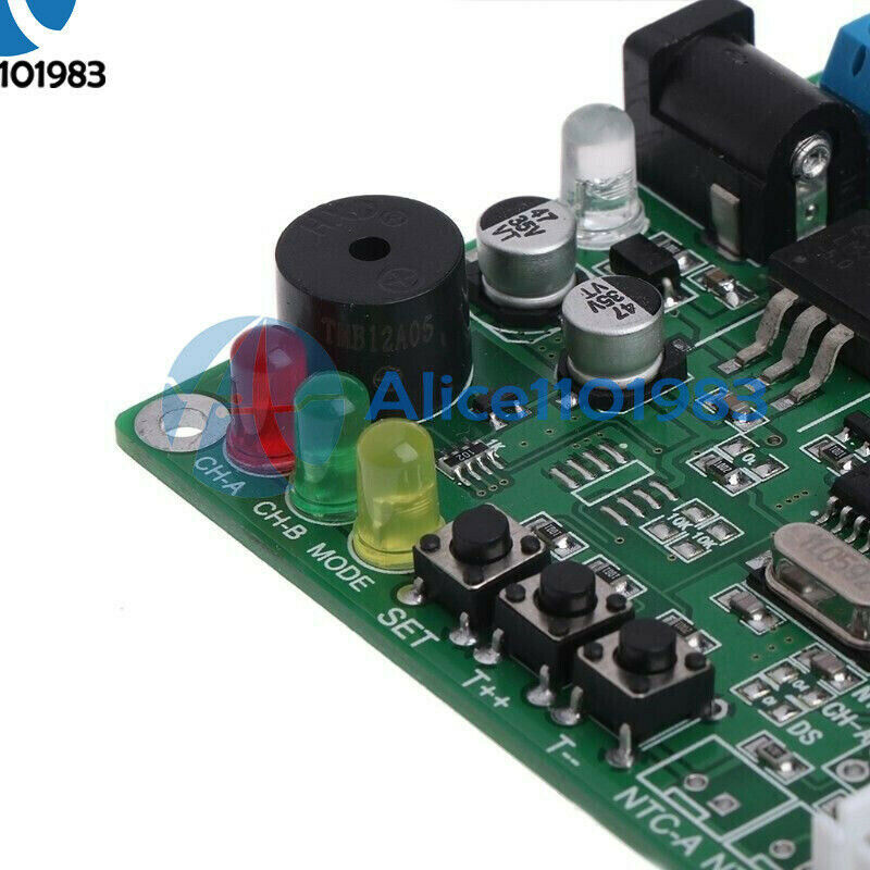 DC 5-24V Digital LED Display Temperature Controller Module w/ DS18B20 Probe