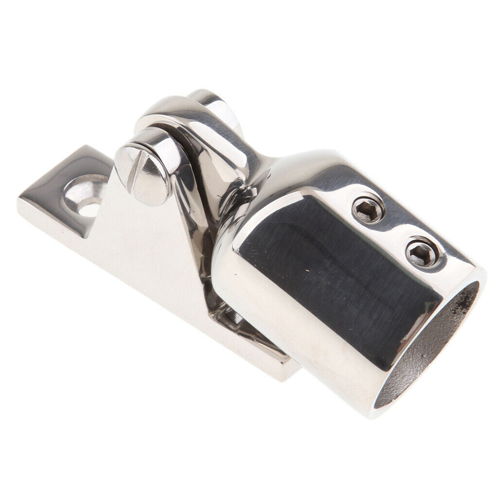 316 Stainless Steel Eye End Deck Hinge Bimini Top Fitting Hardware 25mm 1