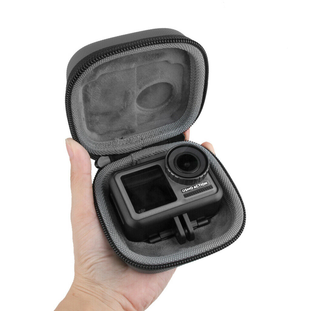 Small Carrying Case for DJI Osmo Action and Accessories - 3.97x3.78x2.12'', Gray