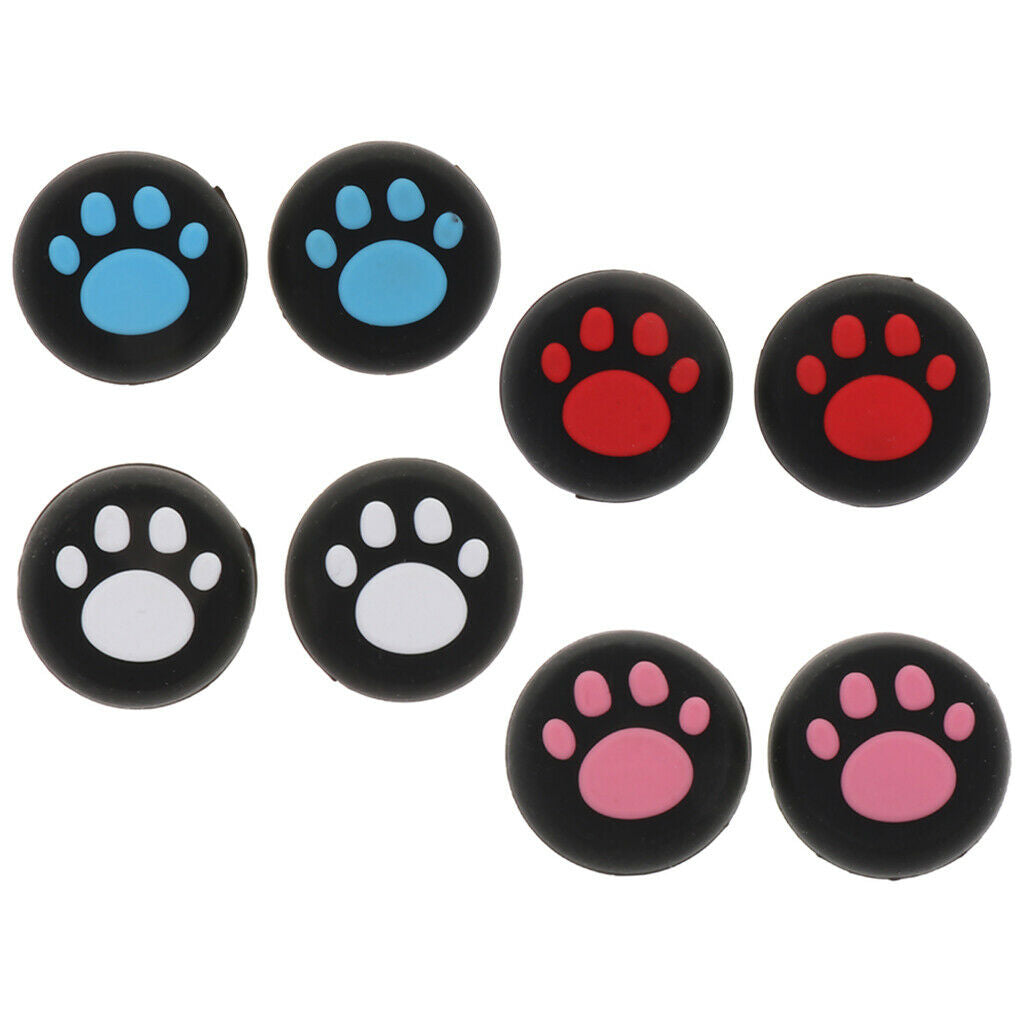Pack of 4 Cat Claws Analog Stick Caps Cover Gaming Tools for PSV1000 2000