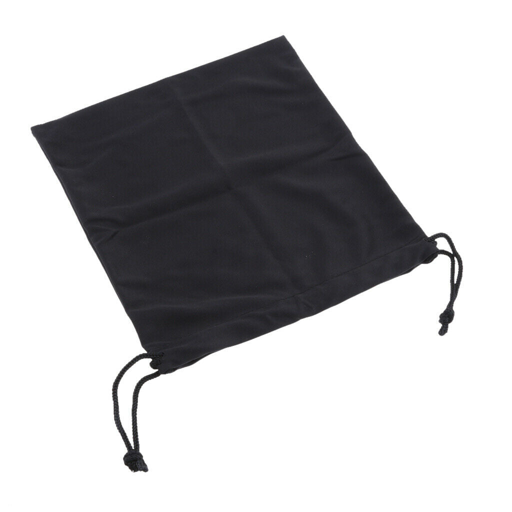 New Soft Storage Pouch Bag for Headphones with Carry Drawstring 200x190x5 mm