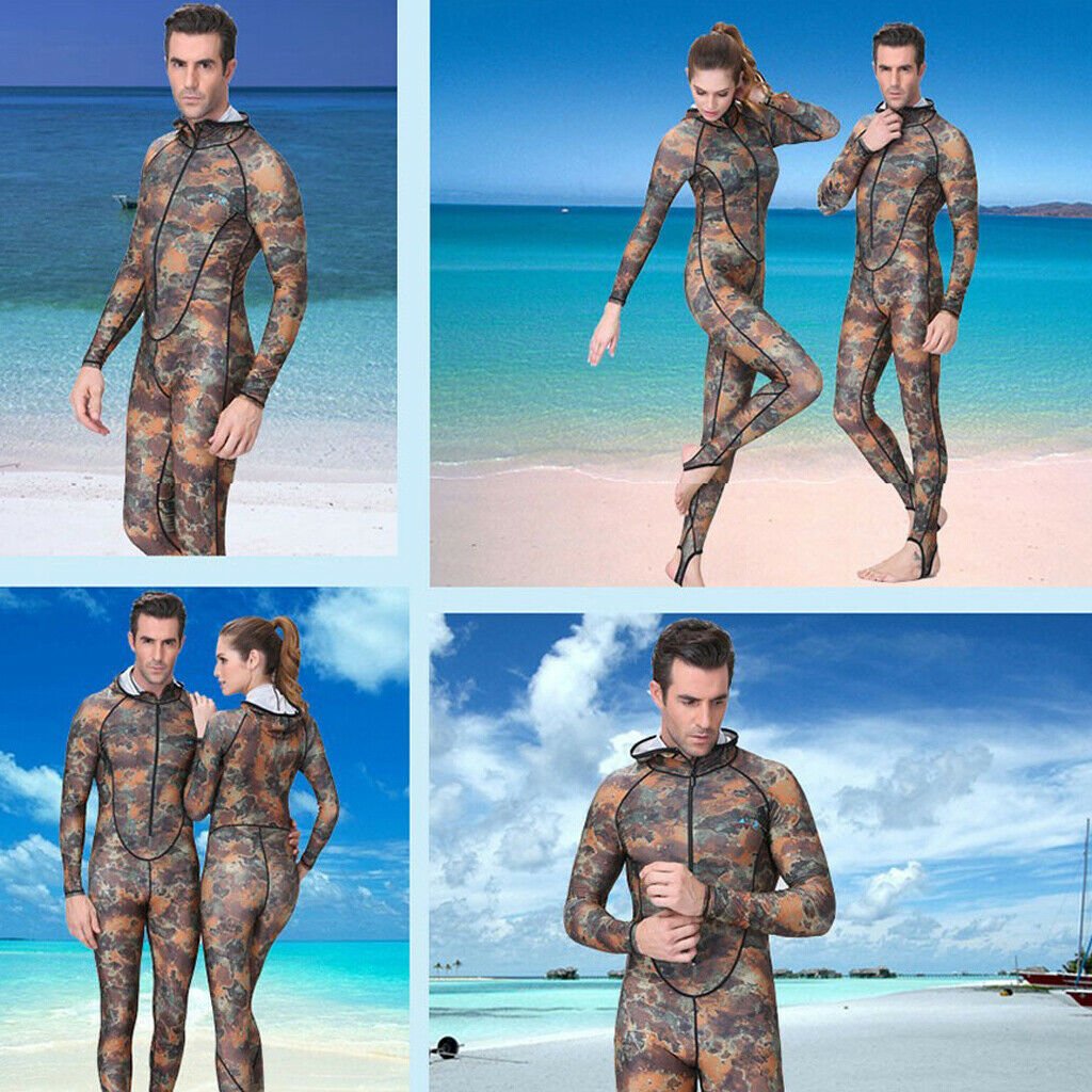 Snorkeling Wetsuit Diving Quick Dry Against UV Camouflage