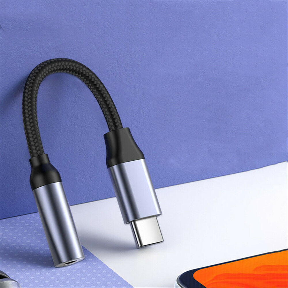 1pcs 3.5mm USB C to Audio Headphone Adapter For Pixel 3/2/2XL For Huawei P30/40
