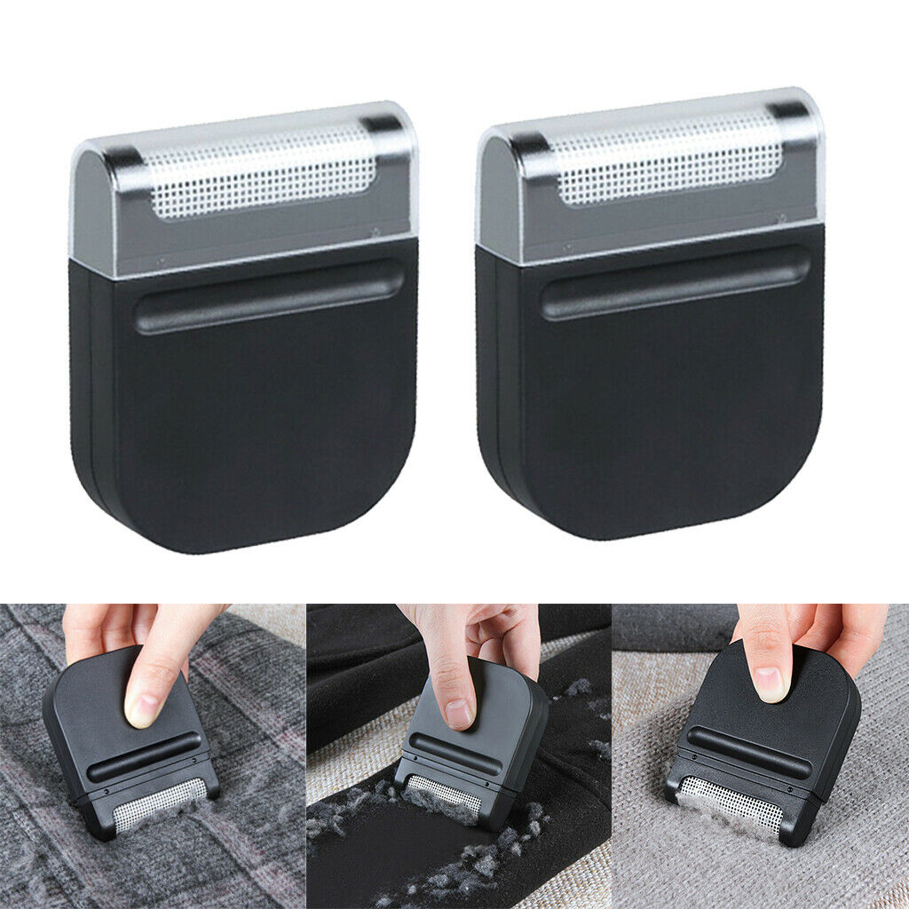 2Pieces Mini Manual Lint Remover Hair Shaver Sweater Comb Clothing Epilator