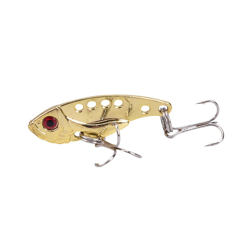 4pcs/lot Metal Fishing Lure VIB 3.5cm/3.5g Bass Artificial Hard Bait Cicada L.DD