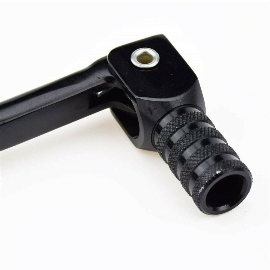 Black CNC Aluminum Folding Gear Shift Lever for Motorcycle ATV Dirt Pit Bike x1