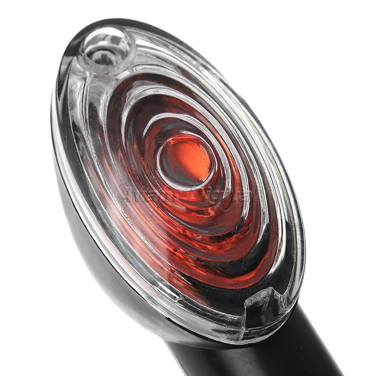 4x Motorcycle Black Turn Signal Light Indicator Blinker For Kawasaki Suzuki