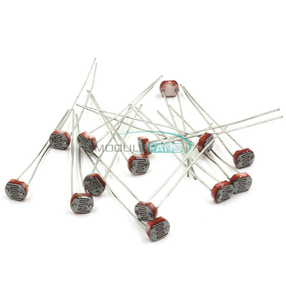 20PCS GL5539 Photo Light Sensitive Resistor Photoresistor Optoresistor 5mm