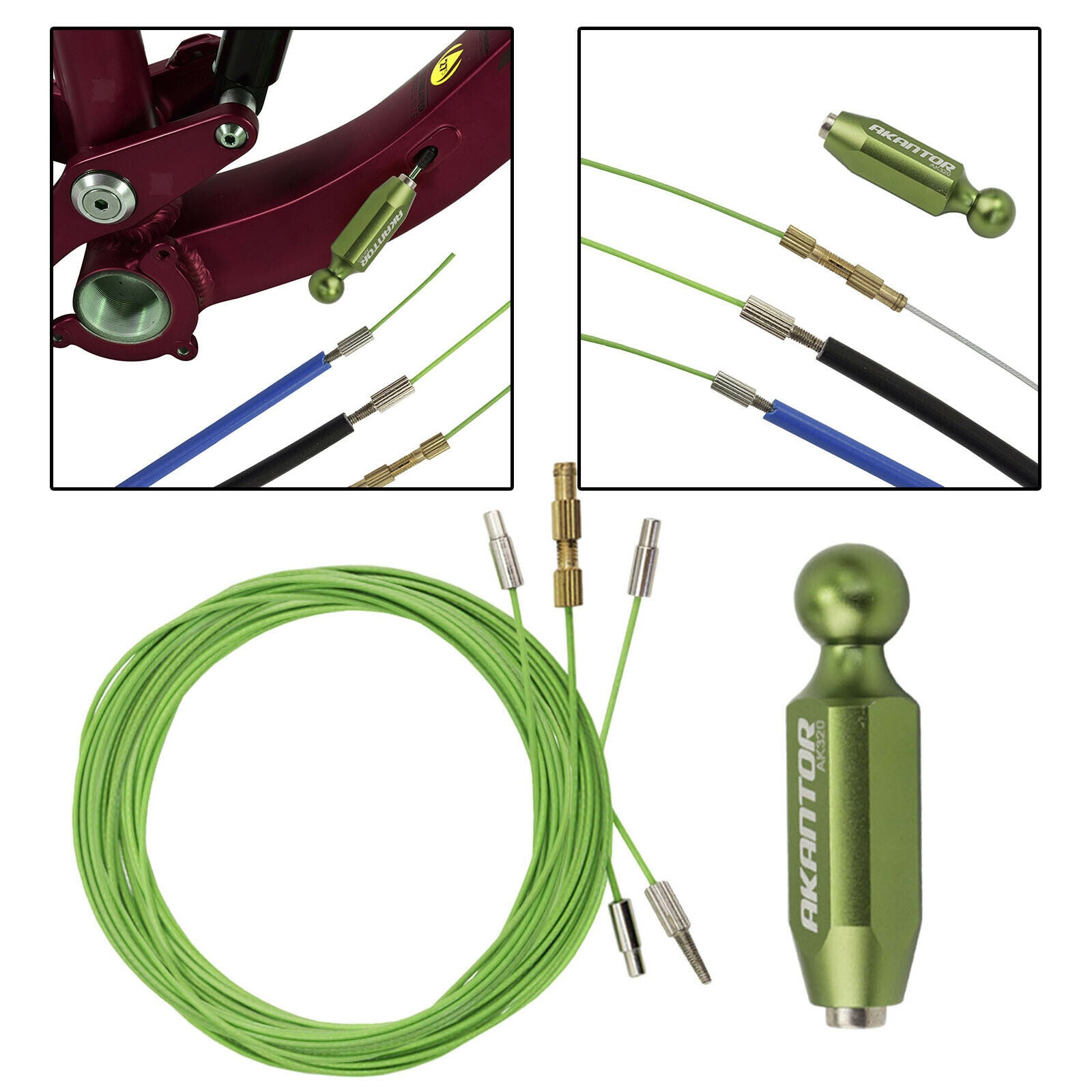 Bike Internal Cable Routing Tool Bicycle Frame Threader Installation Guide